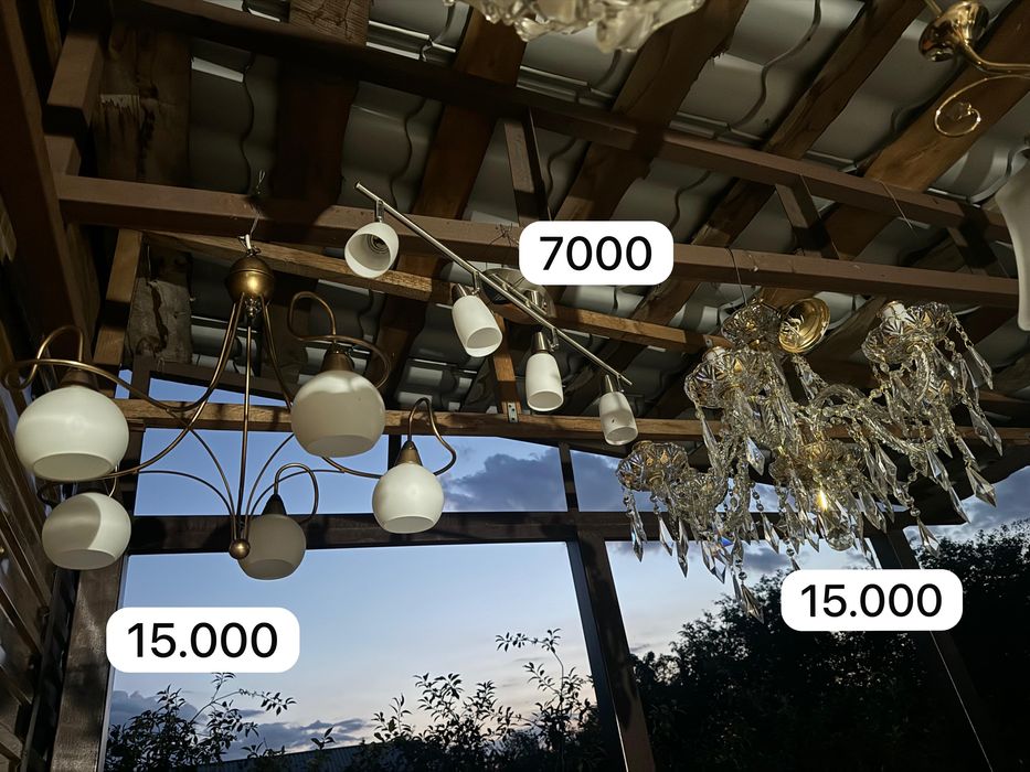 Продам люстры