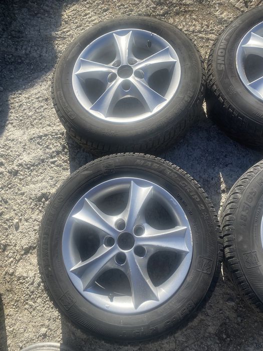 Джанти 15ки 5х100 с зимни гуми