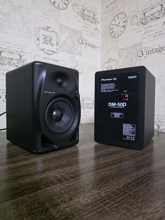 Boxe active - monitoare studio - Pioneer DM-50D - DJ / PC / Destkop / Birou - stare foarte buna
