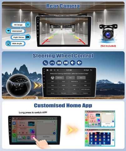 CAMECHO мултимедия за Fiat Ducato/Peugeot Boxer/Citroen Jumper