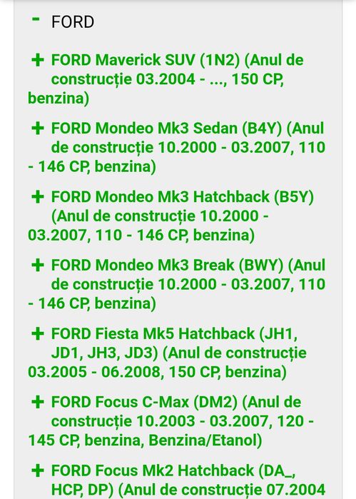 EGR   Stop Ford multimarca Mondeo Mazda Volvo