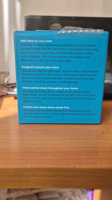 Amazon Echo Dot - нов, неизползван