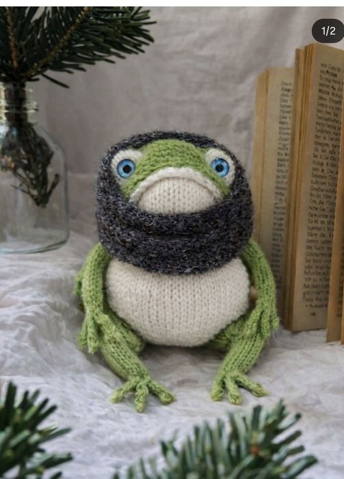 Вязаная игрушка.