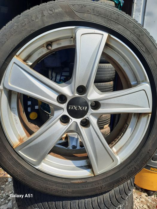 Ляти джанти с гуми 5×112,17цола