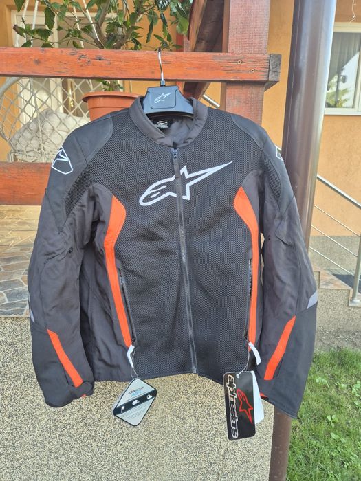 Geaca moto de vara anti vant Alpinestars Viper V2 air jacket black noua.