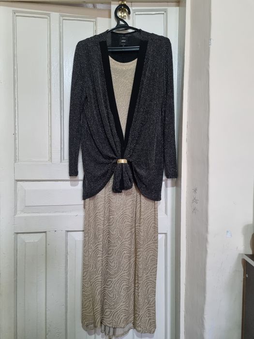 Платье вечернее с накидкой