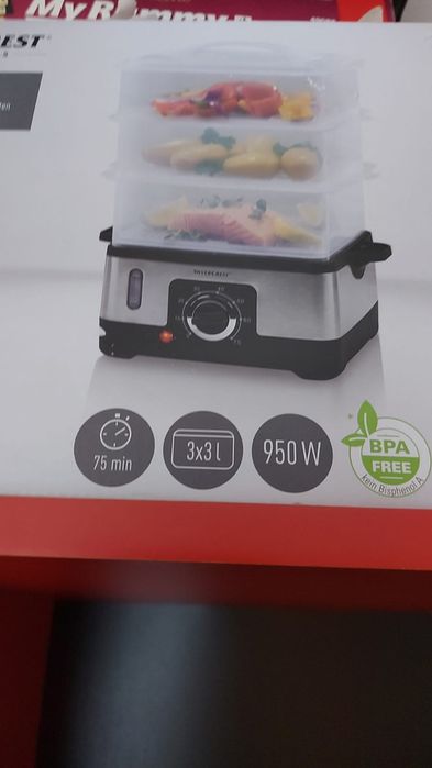 Aparat de gătit pe abur NOU!
