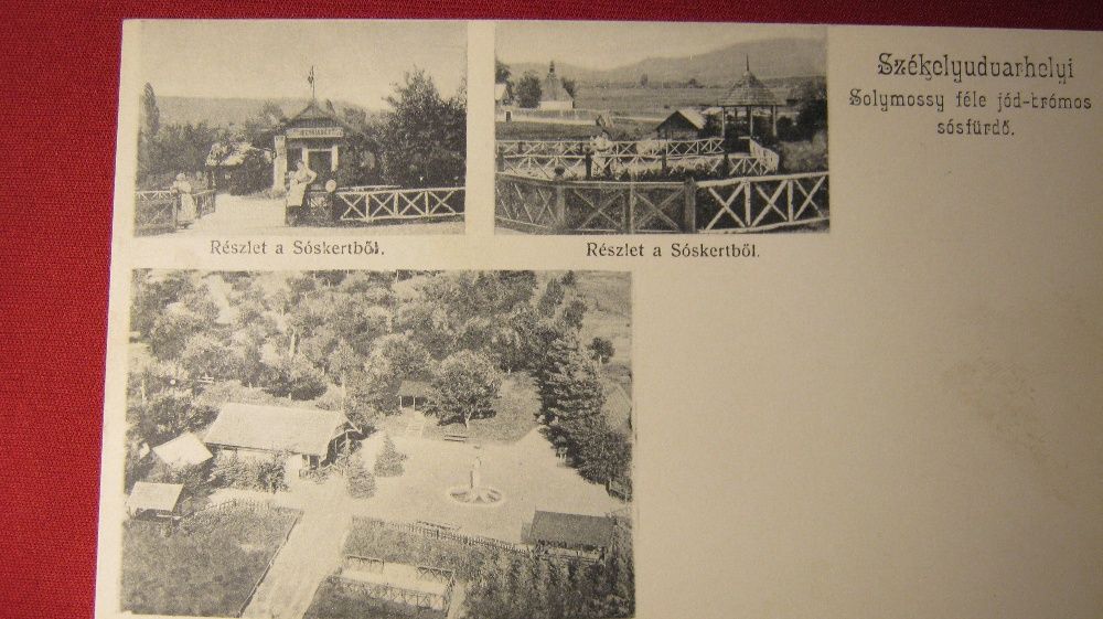 Ilustrata veche,Odorheiul Secuiesc.SzekelyUdvarhely,inainte 1905!