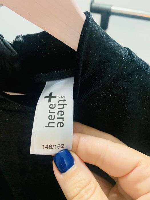 Rochie neagră noua C&A 146/152