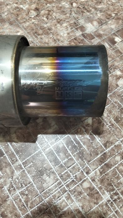 Глушитель HKS с опалом
