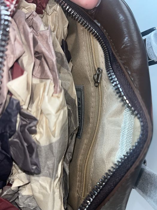 Кафява малка дамска чанта