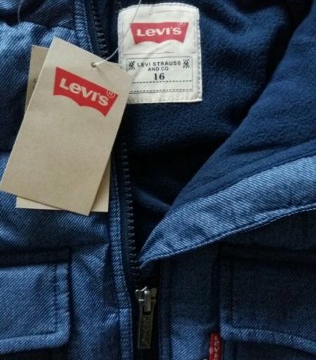 Sale! LEVIS ново оригинално зимно яке с качулка