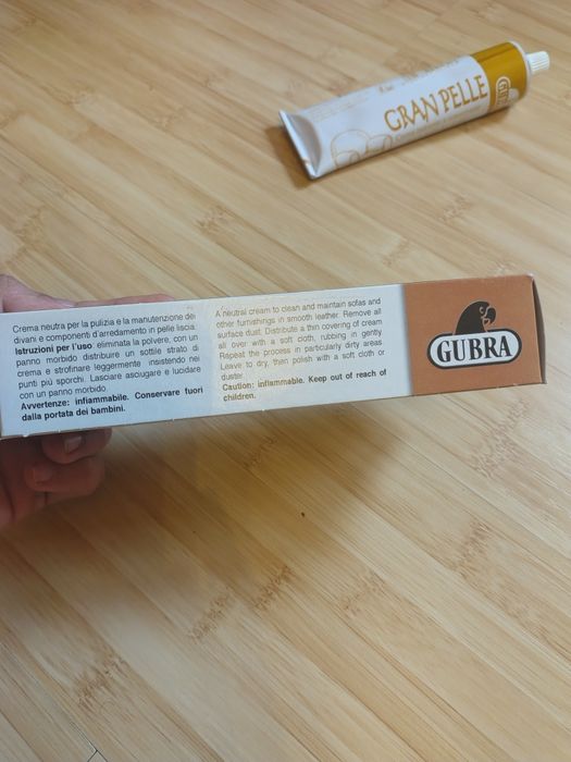 Crema pentru canapea de piele - made in Italy