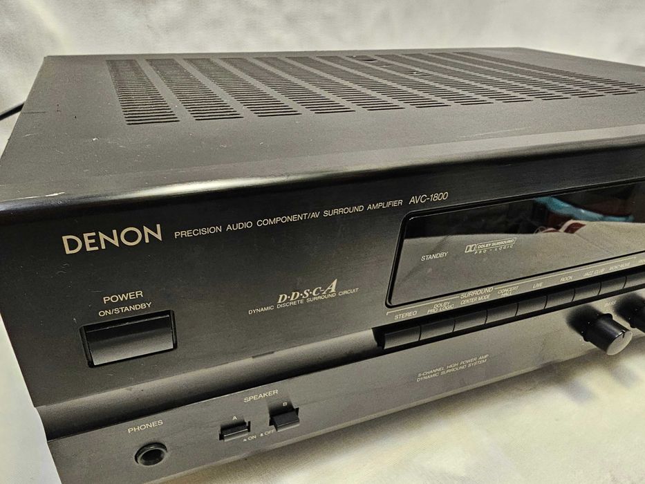 Amplificator AV Surround Denon AVC-1800, 5 Canale, Phono