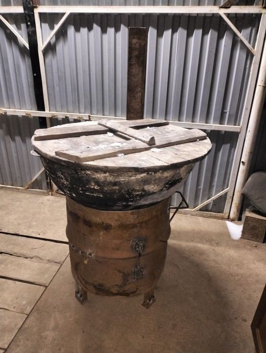 Ошак печ с казаном