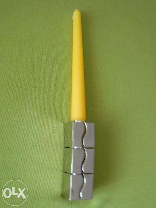 UNIC ! Set de mis-en-place pt. masa festiva, metal cromat, absolut nou