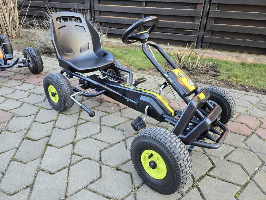 2 x cart / kart Kettler pt copii 5-10ani - Kettcar Barcelona Air Verde