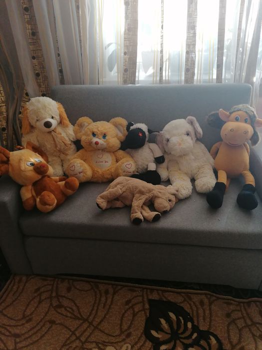 Игрушки мягкие за все 5000т