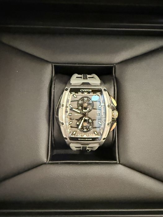 Cvstos CHRONO GMT  Dark Grey Steel GT / Nardo LIMITED EDITION