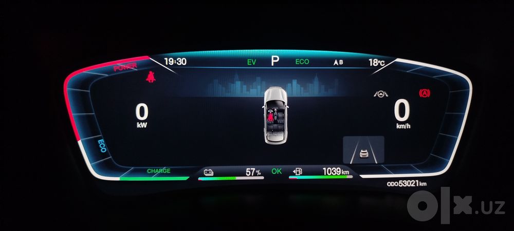 BYD song plus 2023, 2ая по3иция, пробег 53000km