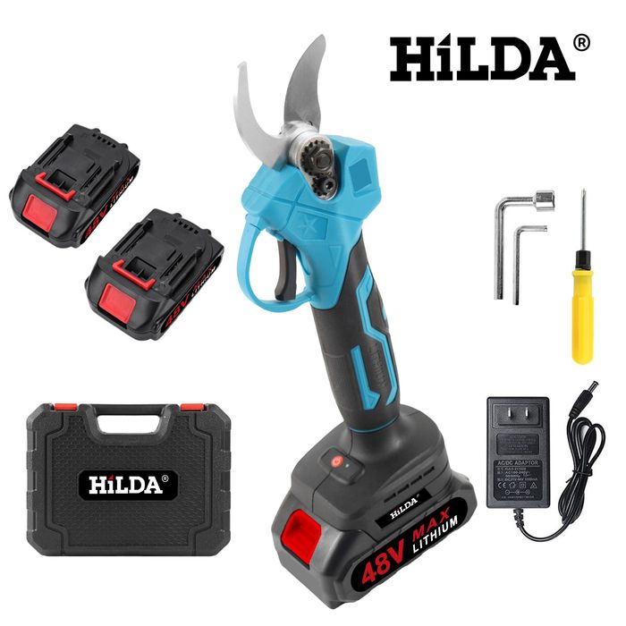 Телескопичен прът за акумулаторна лозарска ножица, верижен трион