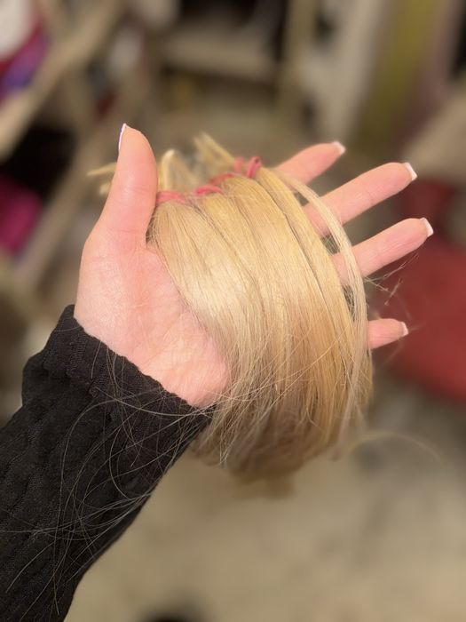 Продам волосы натуральный срез