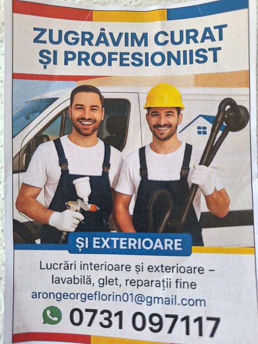Zugravim curat si profesionist