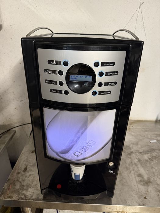 Bianchi Gaia,aparat cafea 1 macinator boabe,2 instant ciocolata si lapte,an2014