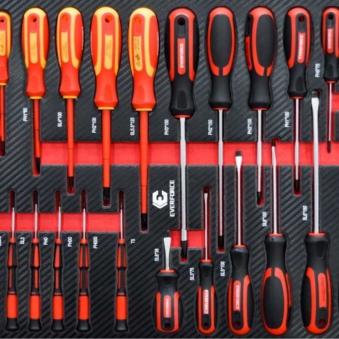 Куфар с инструменти 238 части Everforce