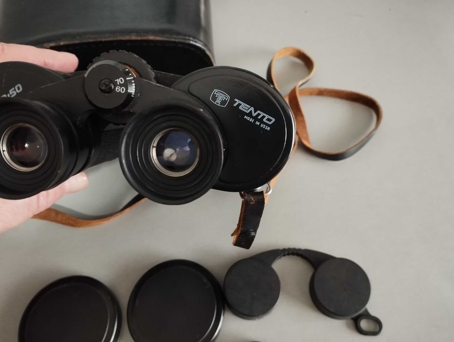 ТОП Съветски Бинокъл БПЦ 10 х 50 --TENTO--MADE IN СССР-