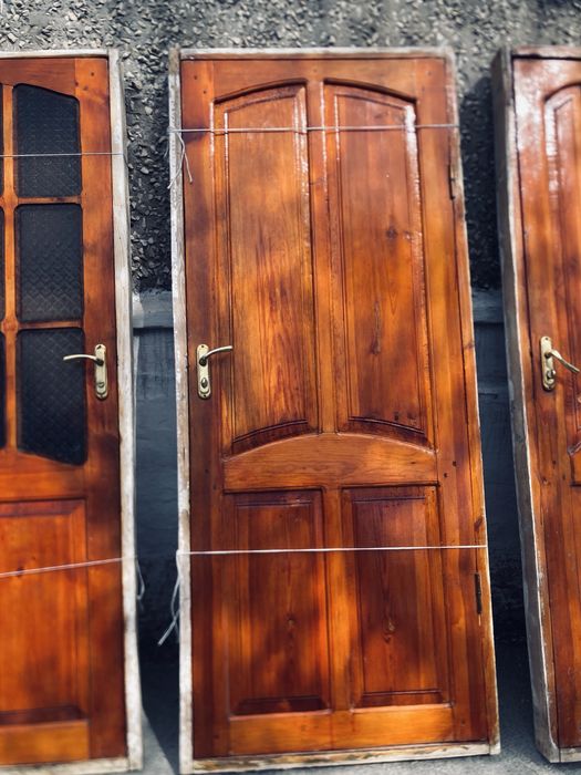 Ағаш есік 6шт косягмен бірге