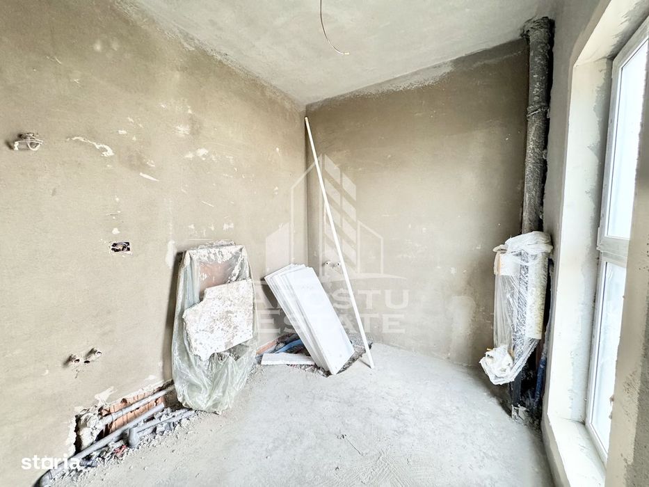 Apartamente cu 2 camere, 52 mp utili la etajul 1 la intrare in Giroc