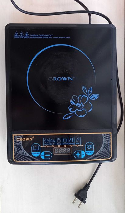 Индукционен котлон Crown CVIC-2002
