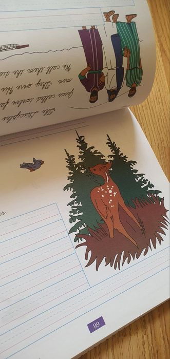 Английский язык прописи курсив  книга