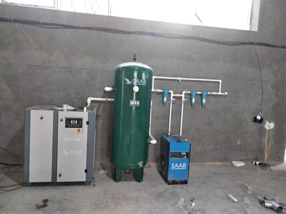 Винтовой компрессор 7,5квт. Vintovoy Kompressor 11kw Kомпрессор