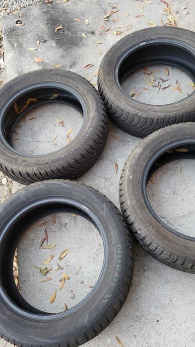 Jenti pe 16, 5×110 de tabla si anvelope de iarnă pe 17