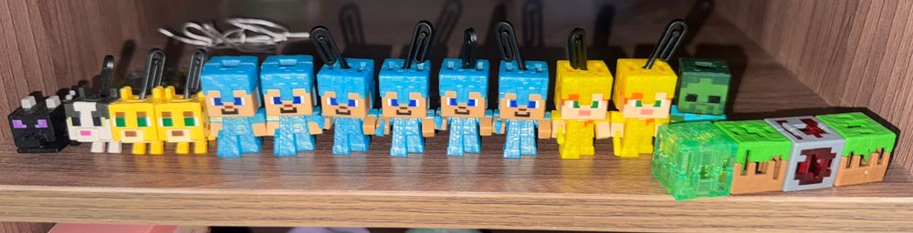 фигурки майнкрафт киндер джой kinder joy minecraft