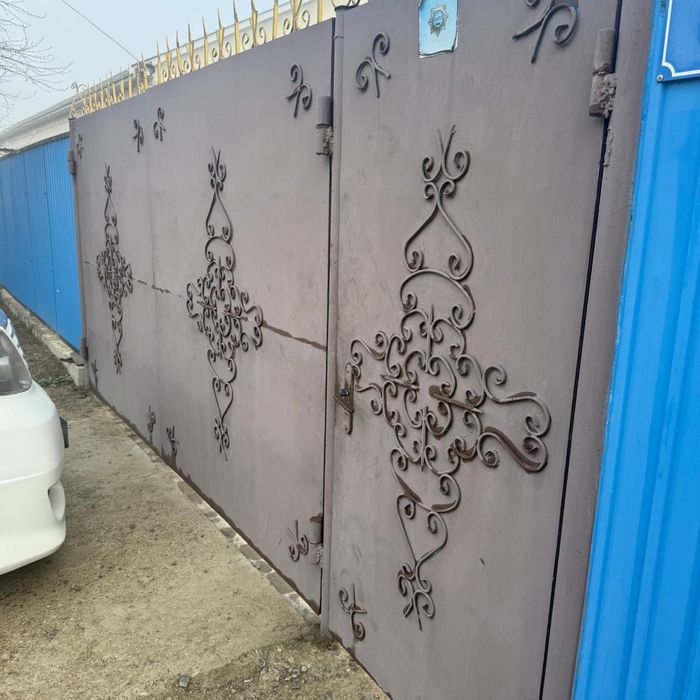 Ворота с калиткой