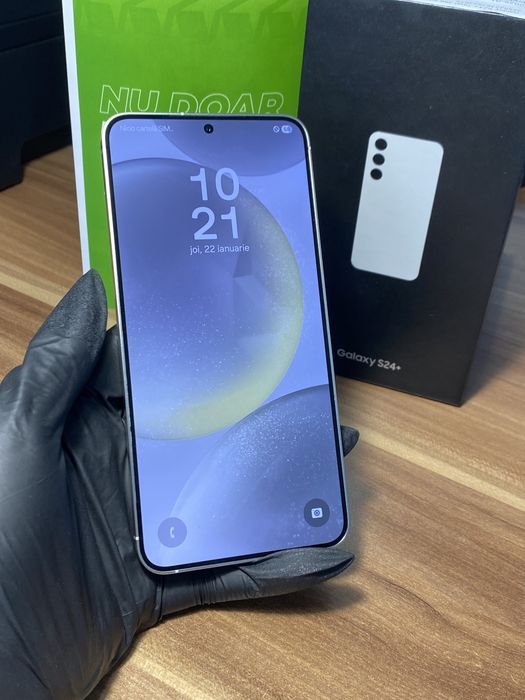 Samsung Galaxy s24 plus • 256 GB • Marble Gray