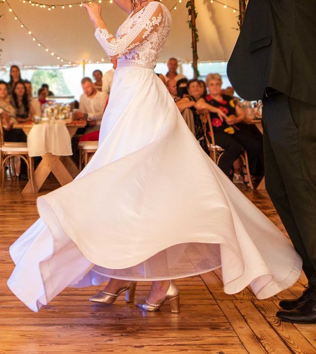 Rochie de mireasă (mărime S/36-38) - stil boem