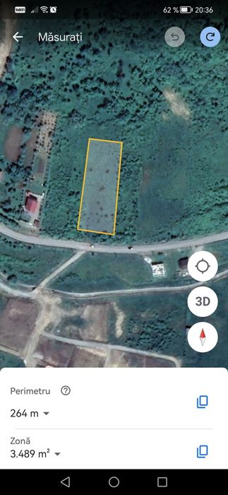 Teren dealul Jelnei. Persoană fizică