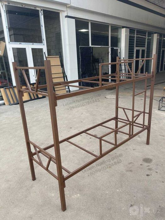 Temirli ikki qavatli 2 qavatli metallicheskiy kravatlar