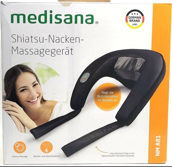 Шиацу масажор за врат MEDISANA NM A81 с Инфрачервена светлина