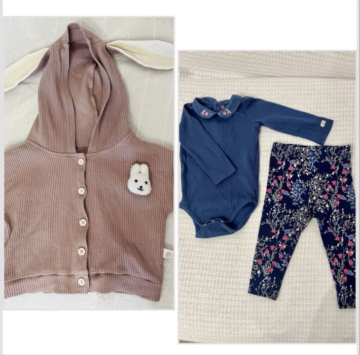 Set fetita iepuras Paste Sergent Major + CADOU