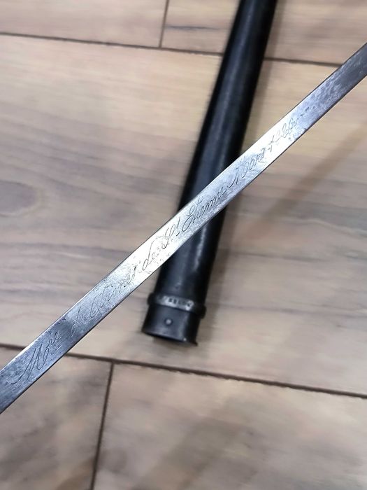 Френски щик нож байонет ГРА GRASS M1874 еднакви номера