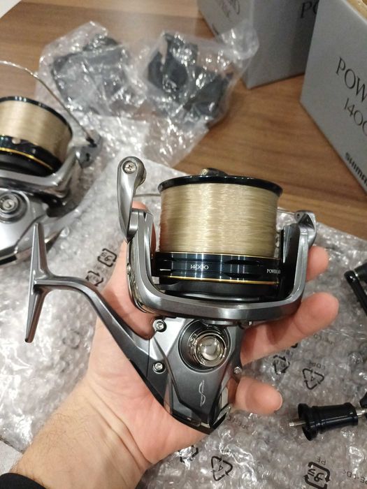 Продавам 4броя shimano power aero 14000 xsc