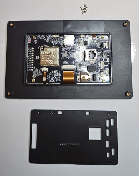 Display Smart 7” ESP32-P4 + ESP32-C6 Touchscreen IPS + Camera 2MP