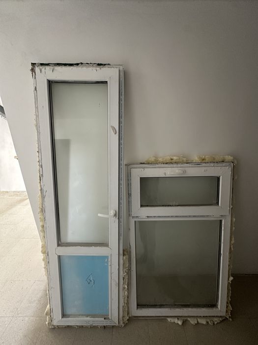 Дверь и окно для балкона