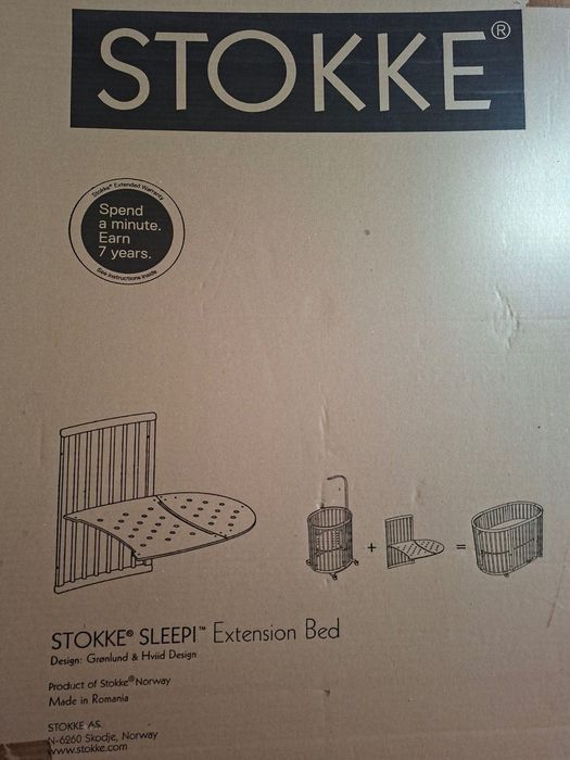 Детско легло Stokke Sleepi Mini с удължители за Stokke Sleepi