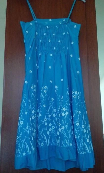 Rochie albastra dama - L